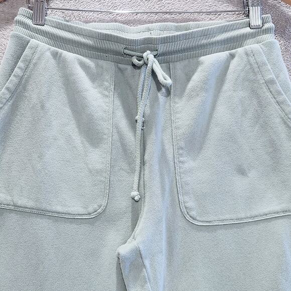 American Eagle Womens Green Tomgirl Jogger Patch Pocket Sweatpants Size Small - Picture 2 of 11